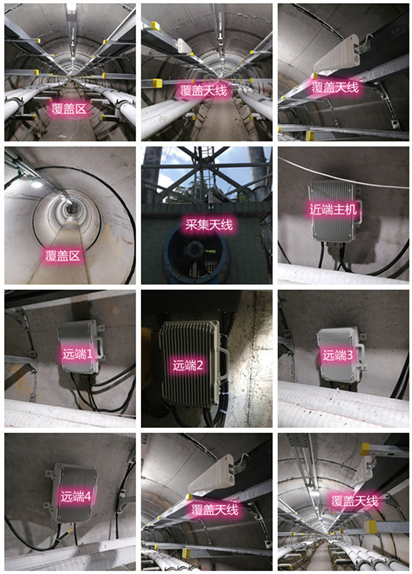  四方台电力管廊覆盖天线方案案例